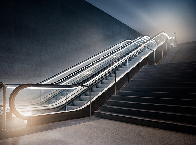 Rolltreppe